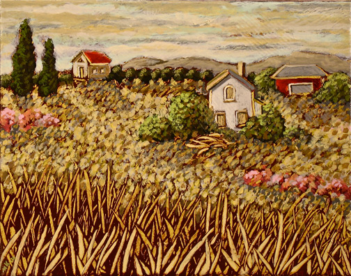 Minas Konsolas painting: Nature Walk 12