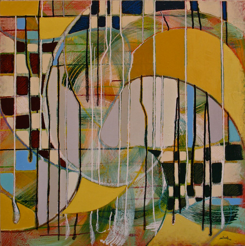 Minas Konsolas painting: Unreal Abstract 9
